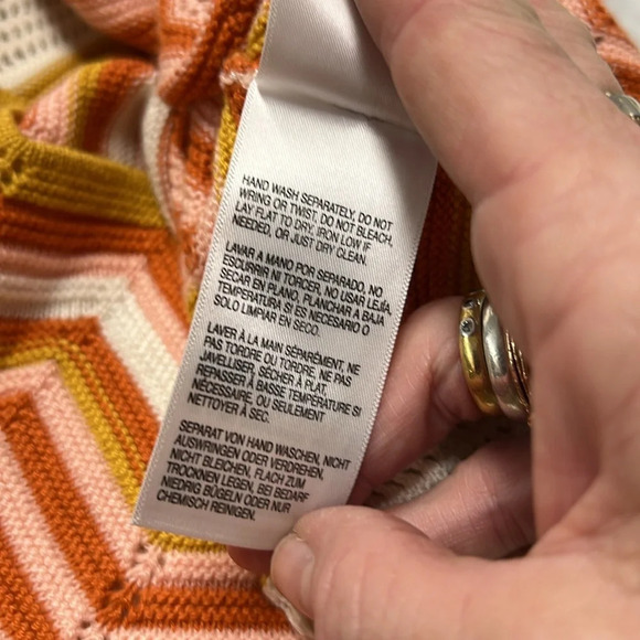 MOTHER The Cut It Out Knit Crochet Midi Skirt Size XS - Picture 10 of 16